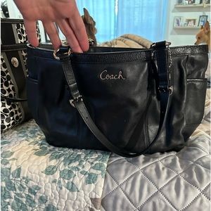 Black Coach Tote